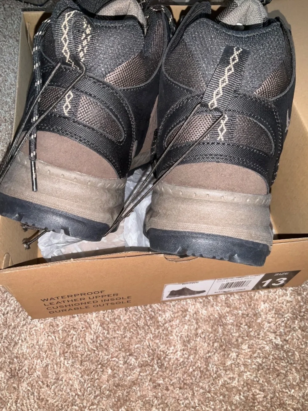 Eddie Bauer Men's Maple Ridge Outdoor Weatherproof Hiking Boot